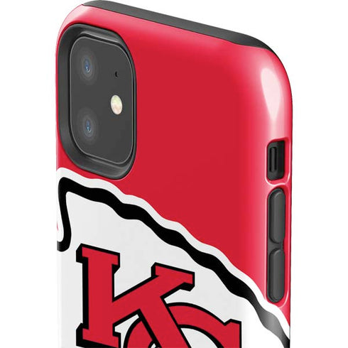NFL Kansas City Chiefs Large Logo iPhone 11 Impact Case