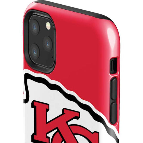 NFL Kansas City Chiefs Large Logo iPhone 11 Pro Max Impact Case
