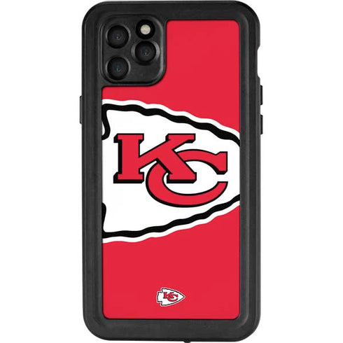 NFL Kansas City Chiefs Large Logo iPhone 11 Pro Max Waterproof Case
