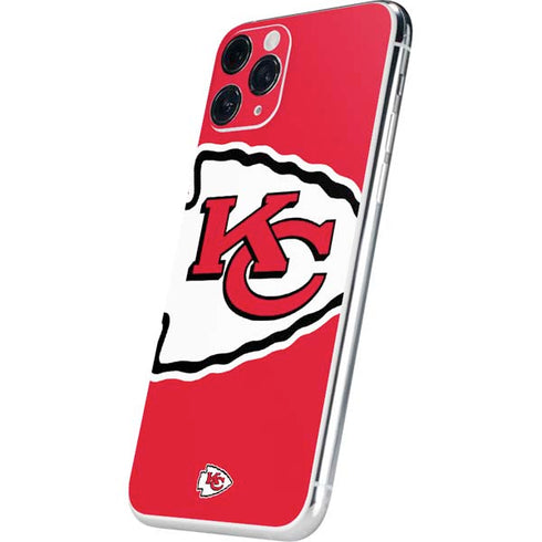 NFL Kansas City Chiefs Large Logo iPhone 11 Pro Skin