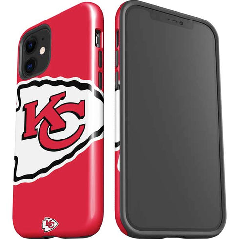NFL Kansas City Chiefs Large Logo iPhone 12 Impact Case