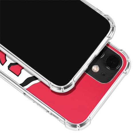 NFL Kansas City Chiefs Large Logo iPhone 12 Mini Clear Case