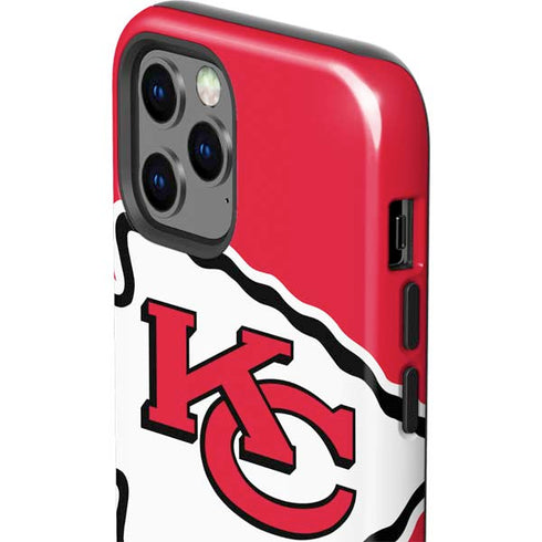 NFL Kansas City Chiefs Large Logo iPhone 12 Pro Impact Case