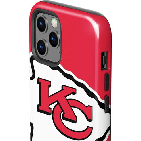 NFL Kansas City Chiefs Large Logo iPhone 12 Pro Max Impact Case