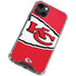 NFL Kansas City Chiefs Large Logo iPhone 13 Mini Clear Case