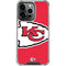 NFL Kansas City Chiefs Large Logo iPhone 13 Pro Clear Case