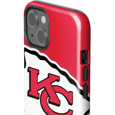 NFL Kansas City Chiefs Large Logo iPhone 14 Plus Impact Case