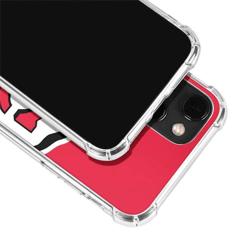 NFL Kansas City Chiefs Large Logo iPhone 15 Plus Clear Case
