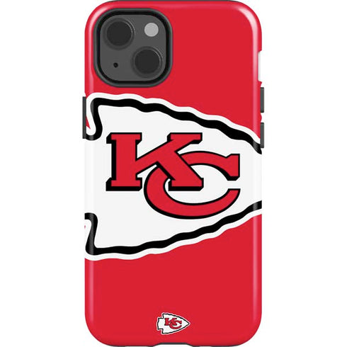 NFL Kansas City Chiefs Large Logo iPhone 14 Impact Case
