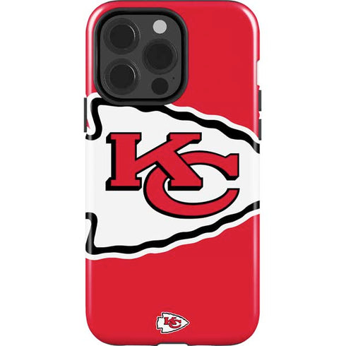 NFL Kansas City Chiefs Large Logo iPhone 14 Pro Impact Case