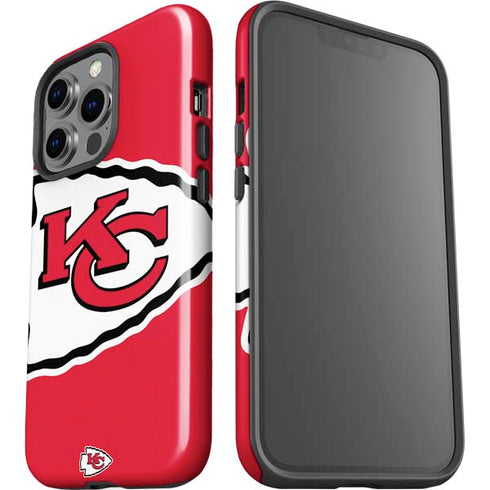 NFL Kansas City Chiefs Large Logo iPhone 14 Pro Impact Case