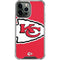NFL Kansas City Chiefs Large Logo iPhone 14 Pro Max Clear Case