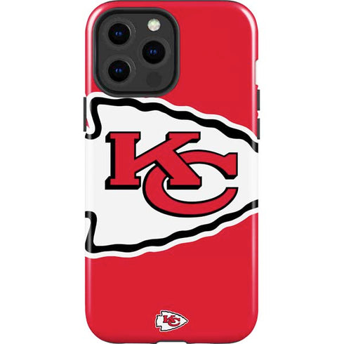 NFL Kansas City Chiefs Large Logo iPhone 15 Pro Max Impact Case