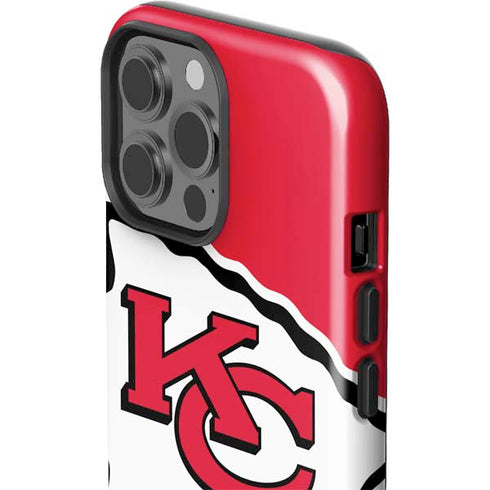 NFL Kansas City Chiefs Large Logo iPhone 15 Pro Max Impact Case