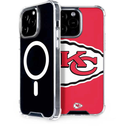 NFL Kansas City Chiefs Large Logo iPhone 15 Pro Max MagSafe Case