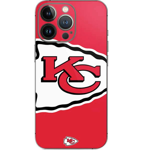 NFL Kansas City Chiefs Large Logo iPhone 14 Pro Skin