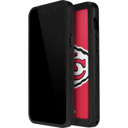 NFL Kansas City Chiefs Large Logo iPhone 15 Plus Waterproof Case