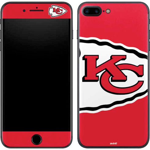 NFL Kansas City Chiefs Large Logo iPhone 8 Plus Skin