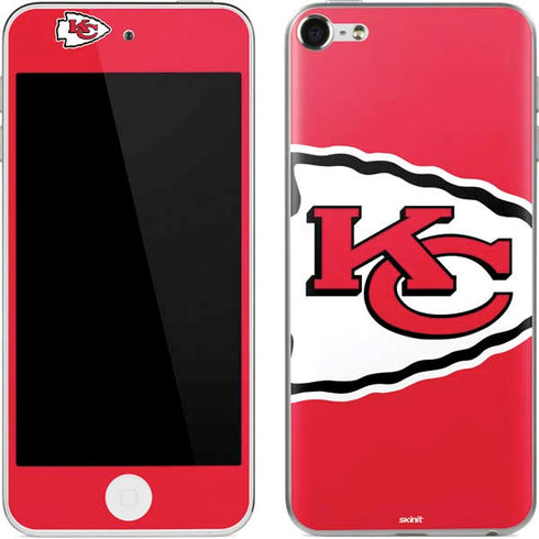 NFL Kansas City Chiefs Large Logo Apple iPod Skin