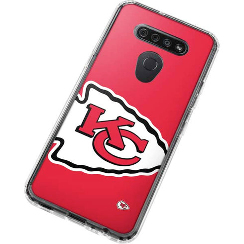 NFL Kansas City Chiefs Large Logo LG K51/Q51 Clear Case