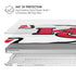 NFL Kansas City Chiefs Large Logo MacBook Air 13in M1 (2021) Case plus Skin