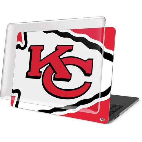 NFL Kansas City Chiefs Large Logo MacBook Pro 16in (2019-20) Case plus Skin