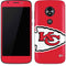 NFL Kansas City Chiefs Large Logo Moto E5 Play Skin