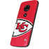 NFL Kansas City Chiefs Large Logo Moto E5 Play Skin