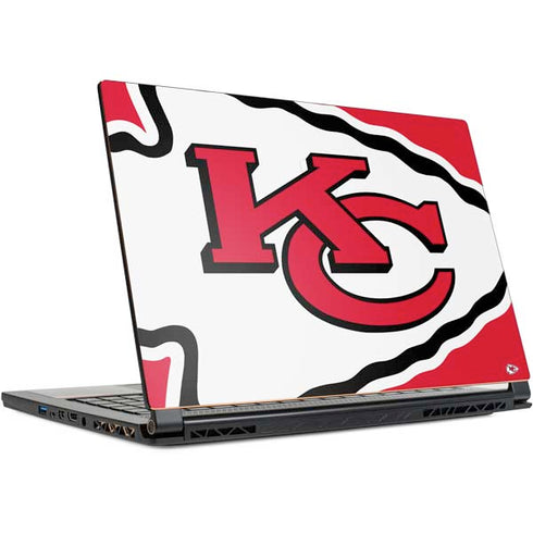 NFL Kansas City Chiefs Large Logo MSI GS65 Stealth Laptop Skin