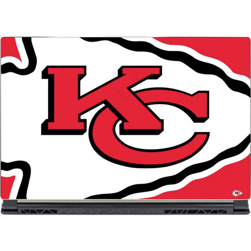 NFL Kansas City Chiefs Large Logo MSI GS65 Stealth Laptop Skin