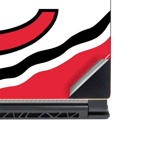 NFL Kansas City Chiefs Large Logo MSI GS65 Stealth Laptop Skin