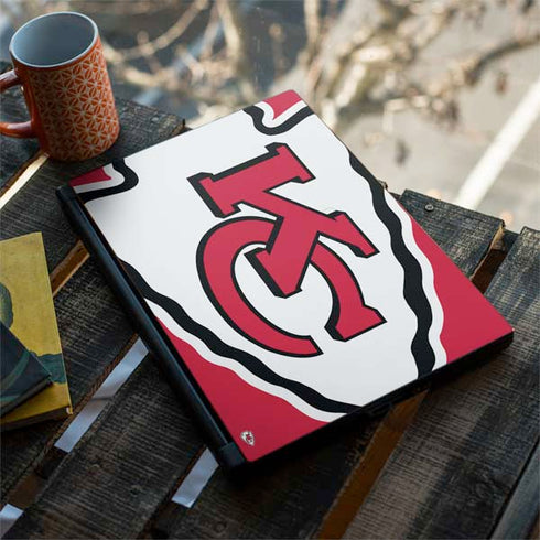 NFL Kansas City Chiefs Large Logo MSI GS65 Stealth Laptop Skin