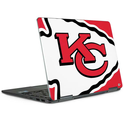 NFL Kansas City Chiefs Large Logo Notebook 9 Pro 13in (2017) Skin