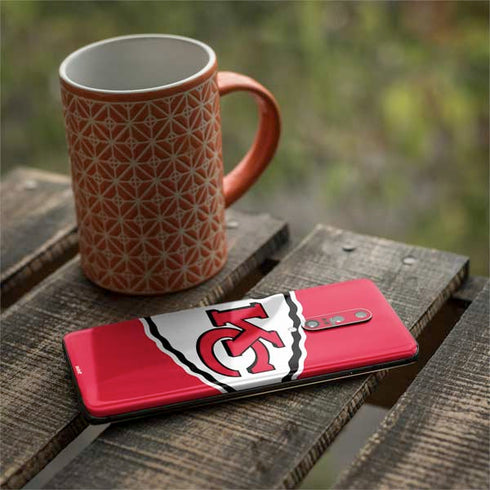NFL Kansas City Chiefs Large Logo OnePlus 7 Pro Skin