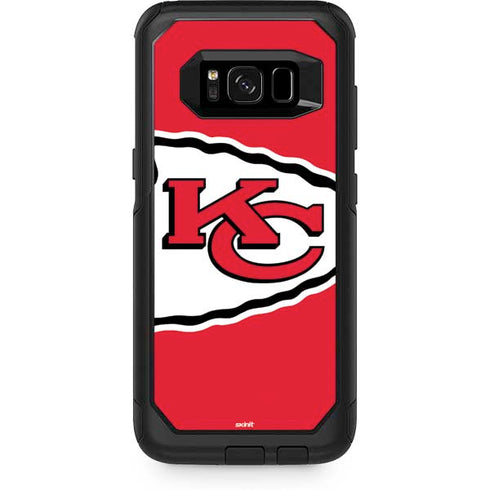 NFL Kansas City Chiefs Large Logo Otterbox Commuter Galaxy Skin