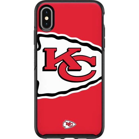 NFL Kansas City Chiefs Large Logo Otterbox Symmetry iPhone Skin