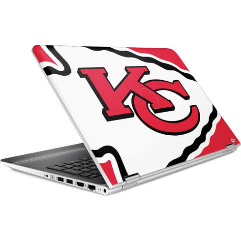 NFL Kansas City Chiefs Large Logo HP Pavilion Skin