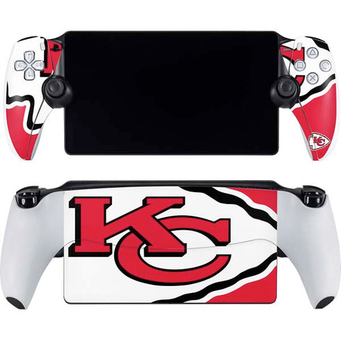 NFL Kansas City Chiefs Large Logo PlayStation Portal Remote Player Skin