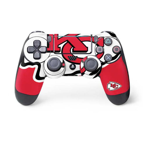 NFL Kansas City Chiefs Large Logo PS4 Pro/Slim Controller Skin