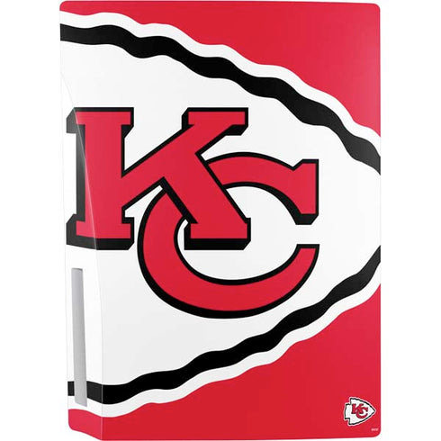 NFL Kansas City Chiefs Large Logo PS5 Bundle Skin