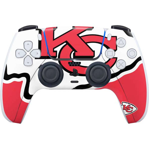 NFL Kansas City Chiefs Large Logo PS5 Controller Skin
