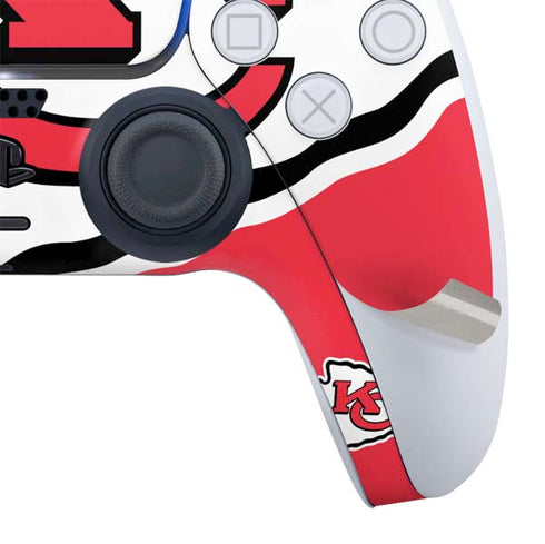 NFL Kansas City Chiefs Large Logo PS5 Controller Skin