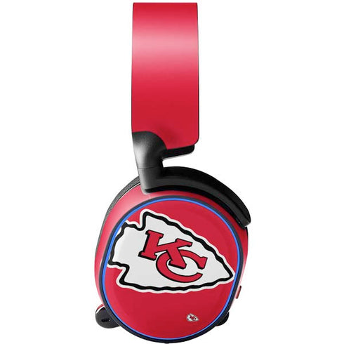 NFL Kansas City Chiefs Large Logo SteelSeries Arctis 3 Skin