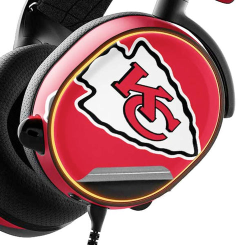 NFL Kansas City Chiefs Large Logo SteelSeries Arctis 5 Skin