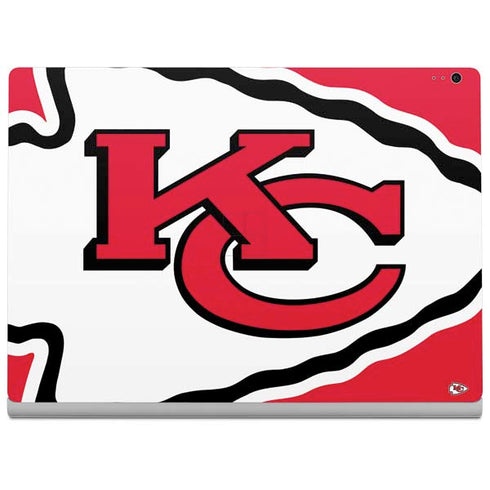 NFL Kansas City Chiefs Large Logo Surface Book 2 13.5in Skin