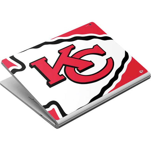 NFL Kansas City Chiefs Large Logo Surface Book Skin