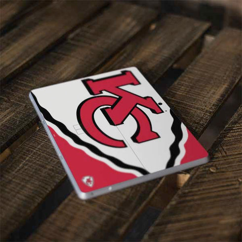 NFL Kansas City Chiefs Large Logo Surface Go Skin