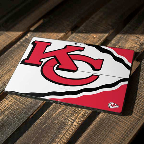 NFL Kansas City Chiefs Large Logo Surface Pro 6 Skin