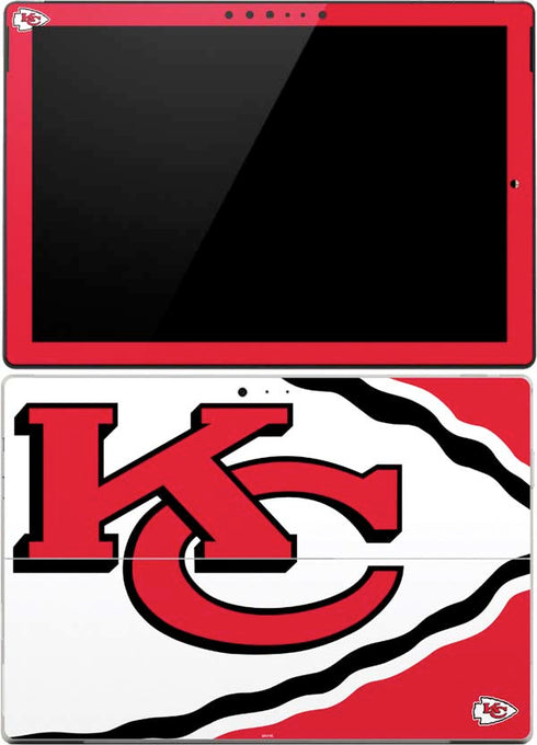 NFL Kansas City Chiefs Large Logo Surface Pro (2017) Skin