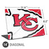 NFL Kansas City Chiefs Large Logo Universal Laptop 14in (11.4 x 8.2in) Skin